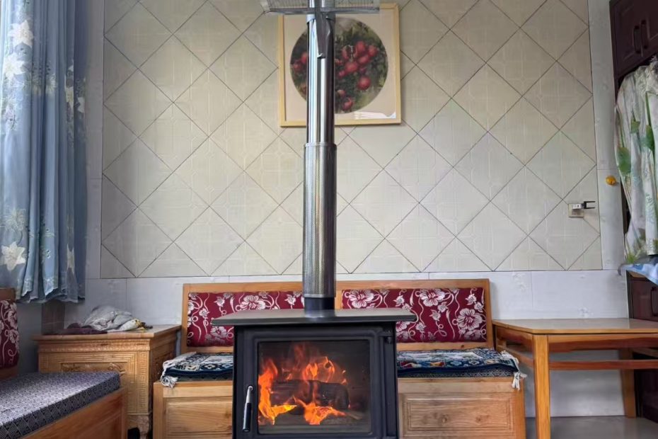 农村取暖神器藏式壁炉藏式柴火炉藏式